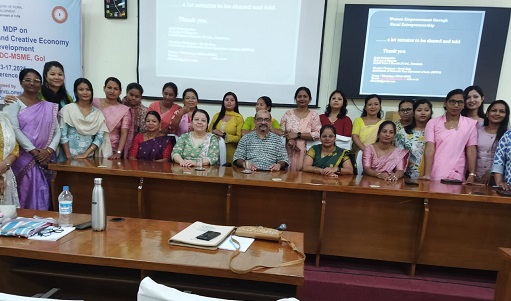 Advanced MDP ON TOURISM, HANDICRAFTS AND CREATIVE ECONOMY FOR RURAL DEVELOPMENT 13